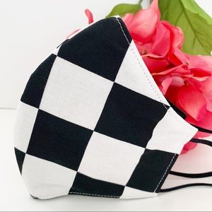 3/$25 triple layer Handmade Face Mask